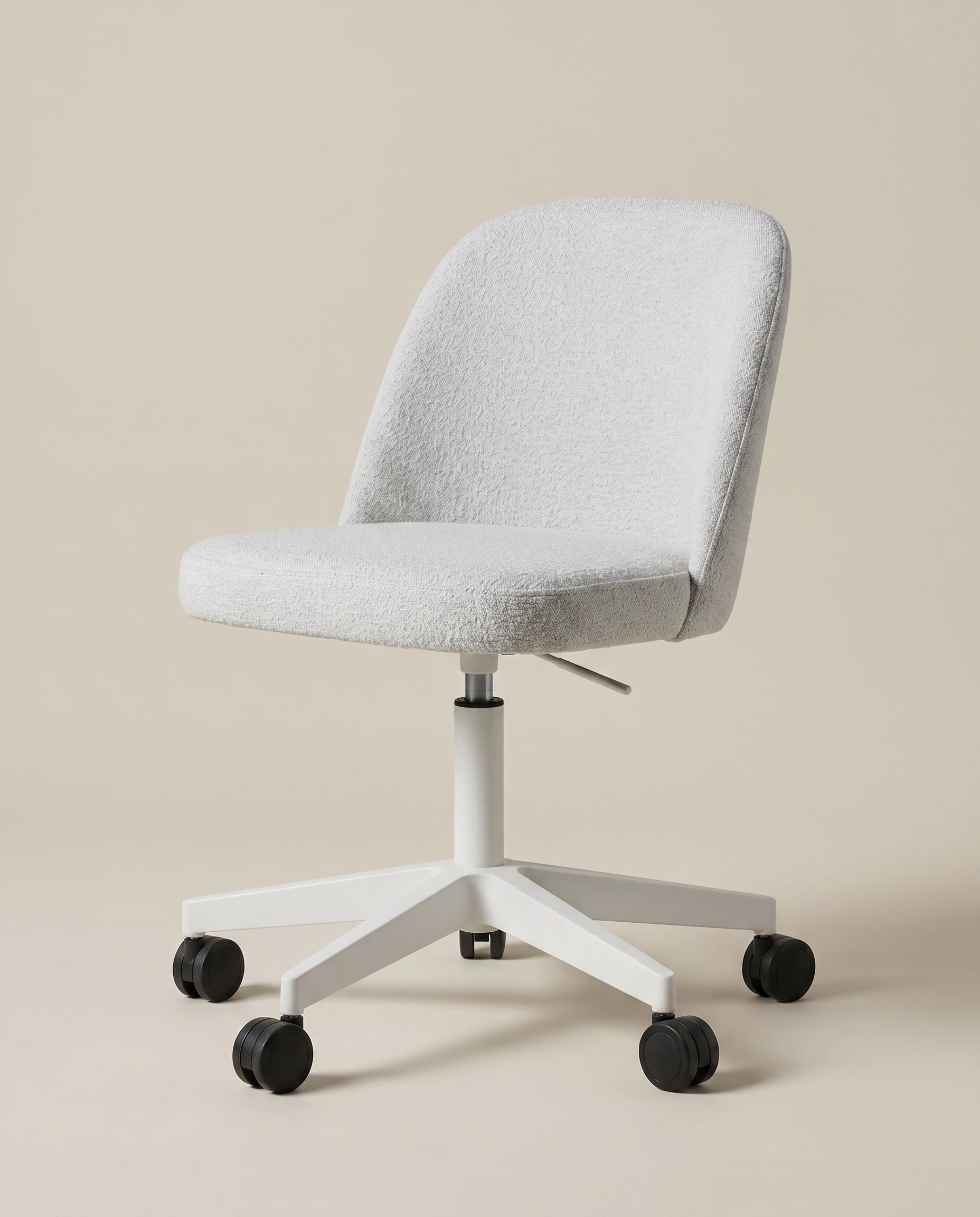 Swivel side chair in Metal