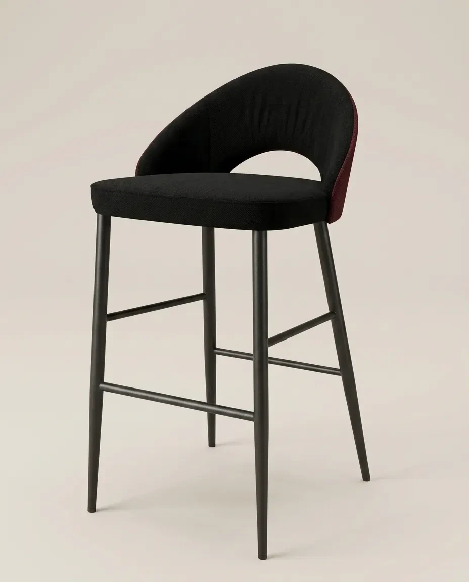 Juno Bar stool in metal