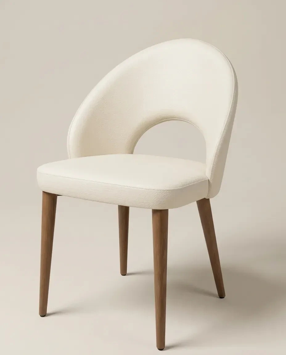 Side chair in wood
