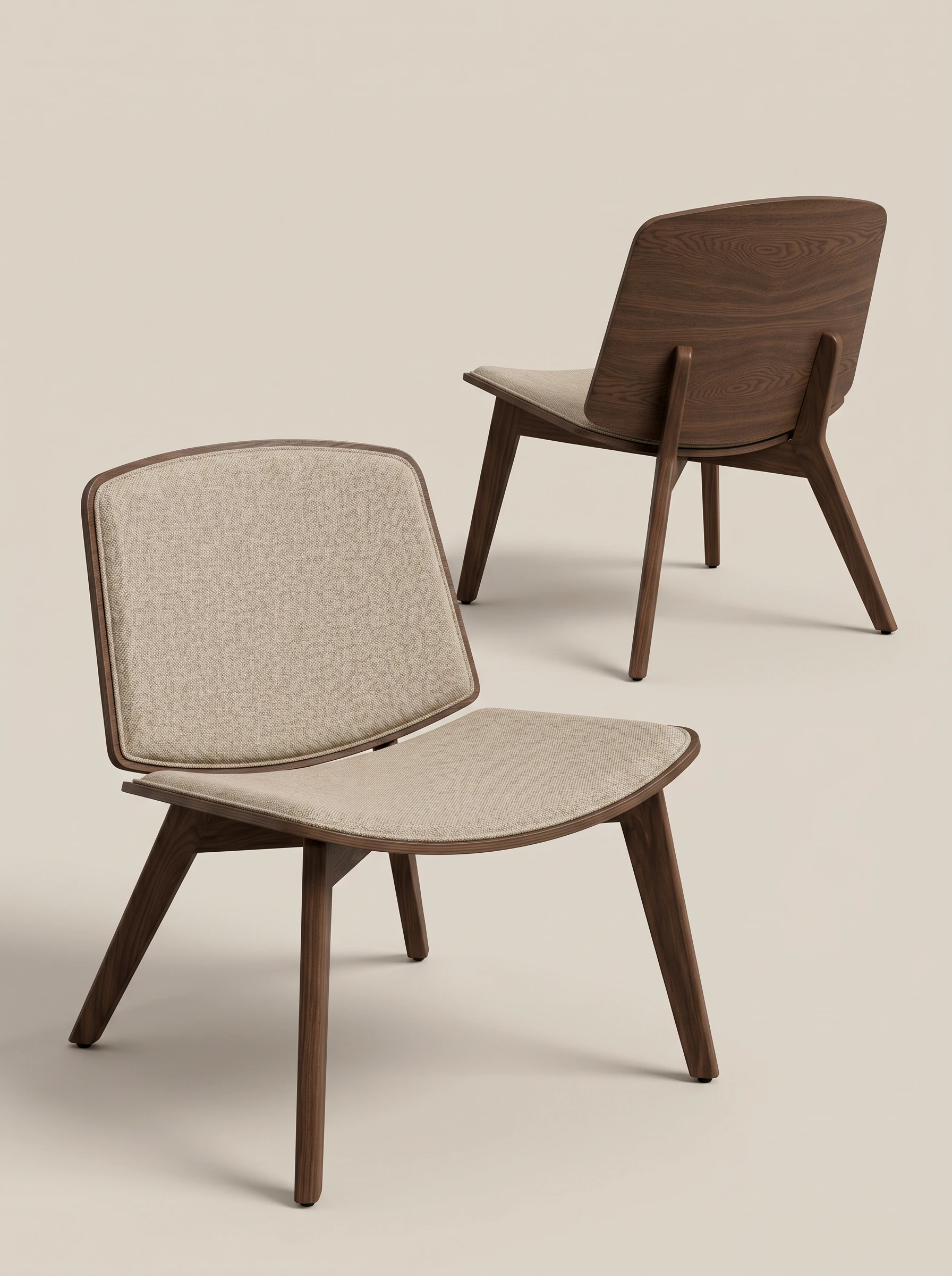 Lounge chair in Wood