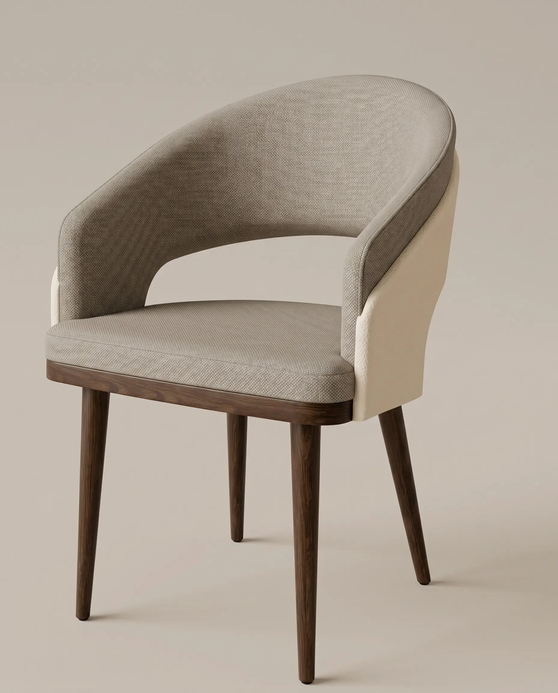Armchair in wood