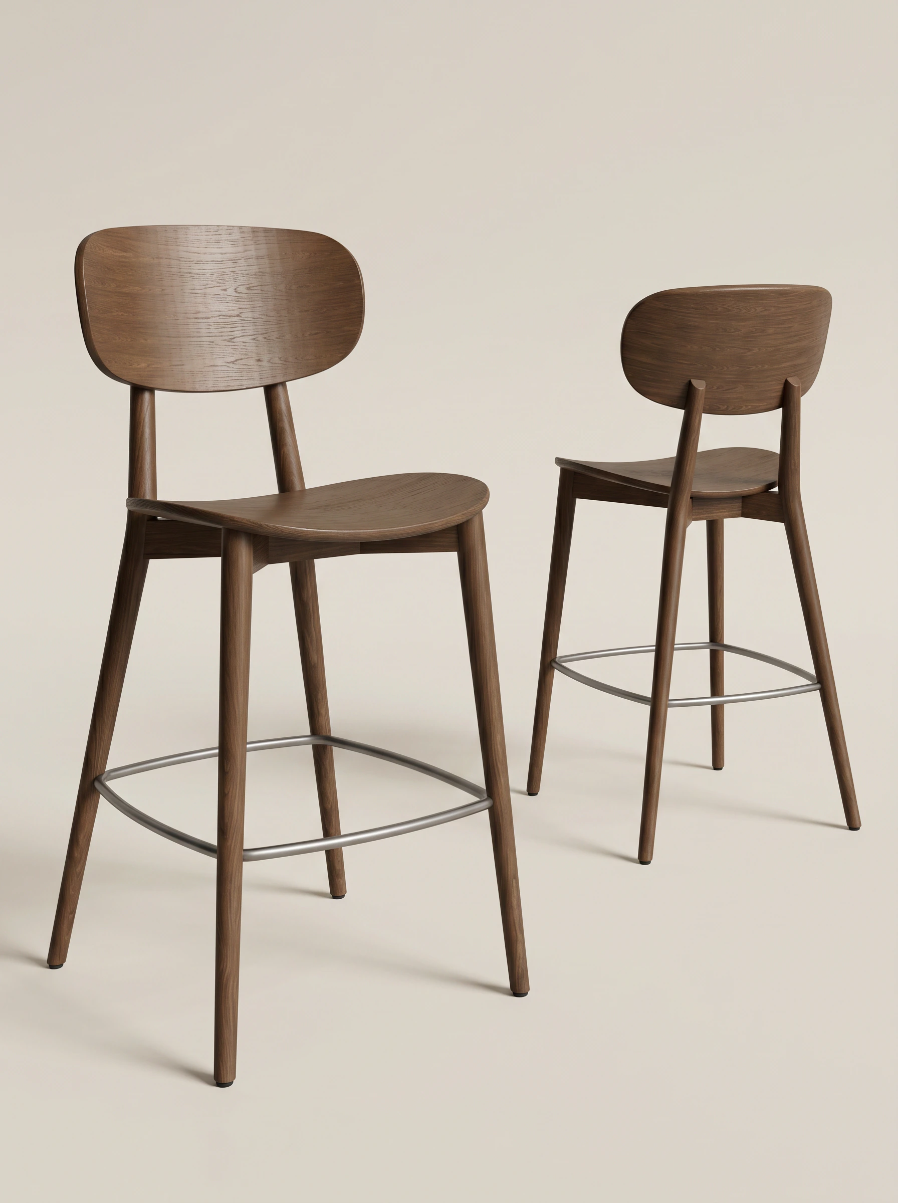 Counter stool in Wood