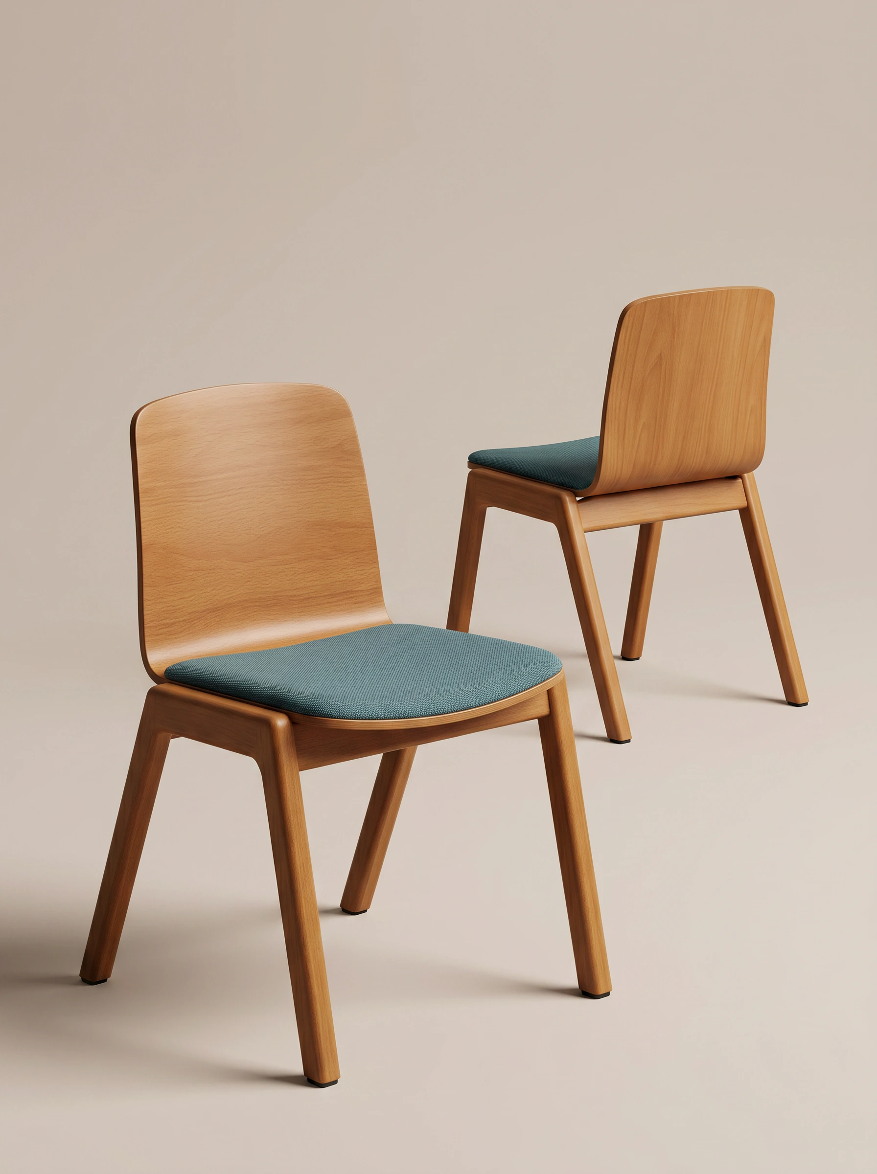 Side chair in Wood