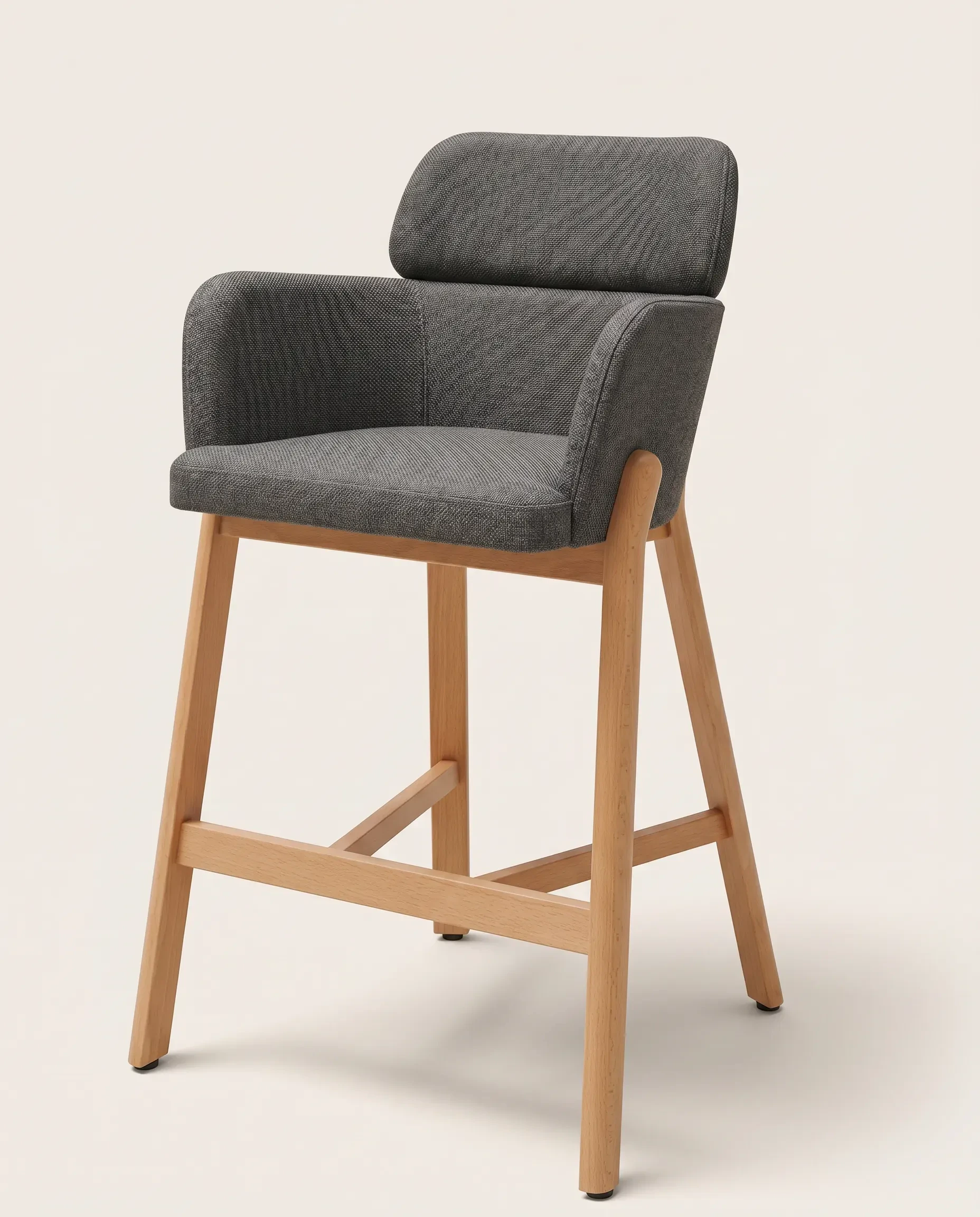Counter stool in wood